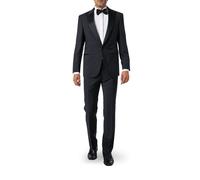 DIGEL Smoking Herren Slim Fit Schurwolle schwarz, 106