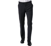 DIGEL Smokinghose Herren Regular Fit Schurwolle Schwarz, 102