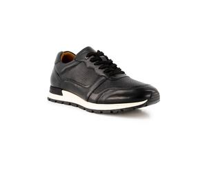 DIGEL Sneaker Herren Leder schwarz, 42 (8)