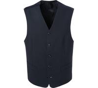 DIGEL Weste Herren Comfort Fit V-Ausschnitt Schurwolle blau, 56