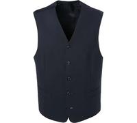 DIGEL Weste Herren Comfort Fit V-Ausschnitt Schurwolle blau, 64