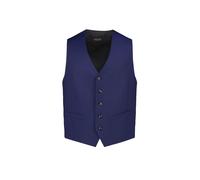 DIGEL Weste Herren M odern Fit V-Ausschnitt Schurwolle blau, 60