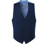 DIGEL Weste Herren Regular Fit V-Ausschnitt Schurwolle blau, 28