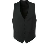 DIGEL Weste Herren Regular Fit V-Ausschnitt Schurwolle schwarz, 58