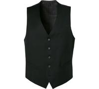 DIGEL Weste Herren Slim Fit V-Ausschnitt Schurwolle schwarz, 106