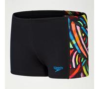 DIGI ALOV Badeshorts Jungen BLK/VLCORG/FLUGRN/BRTYEL/LPIS1 164