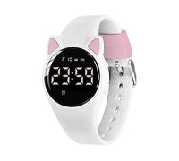 Digital Fitness Tracker Watch for Girls - Small Ear Watch with Alarm, Chronograph, Water Resistant