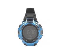 Digital Sports Watch with Large LED Screen, Backlight, 5bar Waterproof, Date, Alarm & Chronograph for Men - Outdoor Blue Wrist Watch