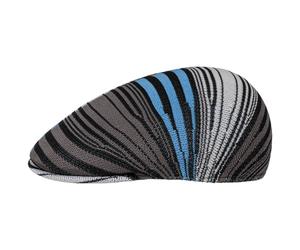 Digital Stripes 507 Flatcap by Kangol grau-blau XL (60-61 cm)