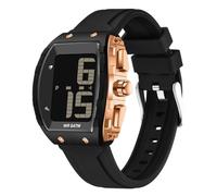 Digitale Armbanduhr Herren mit übergroßen Ziffern Sprechende Uhr(auf Englisch) mit lautem Wecker Ideal für Senioren Digitaluhr Herrenarmbanduhren Wasserdichte Militär Uhren mit LED-Leuchtdisplay