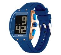 Digitale Armbanduhr Herren mit übergroßen Ziffern Sprechende Uhr(auf Englisch) mit lautem Wecker Ideal für Senioren Digitaluhr Herrenarmbanduhren Wasserdichte Militär Uhren mit LED-Leuchtdisplay