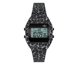 Digitaluhr ADIDAS ORIGINALS "Digital Two", grau (schwarz), Armbanduhren, Herren, Digitaluhr, Quarzuhr, Armbanduhr, Damenuhr, Herrenuhr, Edelstahlarmband, digital (34090523-0) schwarz