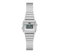 Digitaluhr ADIDAS ORIGINALS "DIGITAL TWO XS", silber (silberfarben), Armbanduhren, Damen, Digitaluhr, Quarzuhr, Armbanduhr, Damenuhr, Edelstahlarmband, digital (75109037-0) silberfarben