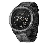 Digitaluhr Militär Uhr Herren Digital Armbanduhr Tactical Watch Military Herrenuhr 5 ATM Wasserdicht Kompass Schrittzähler ohne app und Handy Kalorienzähler Outdoor Stoppuhr Sport Chronograph Junge