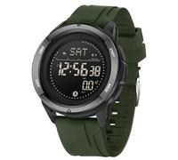 Digitaluhr Militär Uhr Herren Digital Armbanduhr Tactical Watch Military Herrenuhr 5 ATM Wasserdicht Kompass Schrittzähler ohne app und Handy Kalorienzähler Outdoor Stoppuhr Sport Chronograph Junge