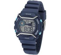 Digitaluhr SINAR, blau, Armbanduhren, Herren, Digitaluhr, Quarzuhr, Armbanduhr, Herrenuhr, Silikonarmband, digital, Monat, Tag (53308210-0)