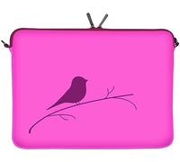 Digittrade LS122-10 Early Bird Designer Schutzhülle für Laptops und Tablets mit einer Bildschirmdiagonale von 25,9 cm (10,2 Zoll) pink-violet
