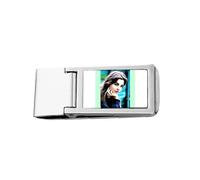 Dignified Sedate Elegance Splendid Slim Money Clip Stainless Holder Pocket Wallet