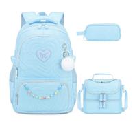 DIGOBAY Gesteppter Rucksack, Blau
