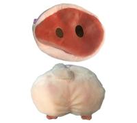 DIKACA 2 STÜCK Plüsch Münzgeldbeutel mit Schweinenase und Schweineschwanz Kleine Damengeldbörse aus Weichem Material mit Reißverschluss Praktischer Cash Storage Pouch für Reisen Shopping