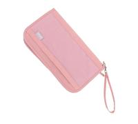 DIKACA Reisepass Wallet Organizer aus Oxford RFID Schutz Leichter und Kompakter Reise Dokumentenhalter Multifunktionale Reisemappe für Reisepässe Ausweise und Bordkarten für Damen und