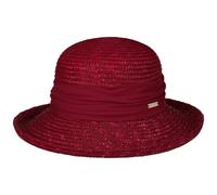 Dilara Strohhut by Seeberger dunkelrot One Size