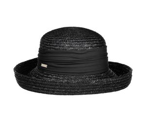 Dilara Uni Strohhut by Seeberger schwarz-schwarz One Size