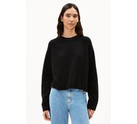 DILIRIAA REGLANA | Pullover aus recycltem Bio-Woll Mix - schwarz (L)