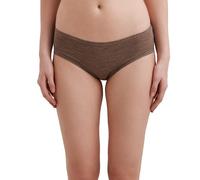 Dilling Midi Slip aus 100% natürlicher Merinowolle für Damen - Braun meliert 46
