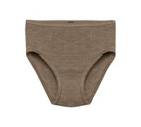Dilling Midi Slip aus Merinowolle für Damen - Braun meliert 42