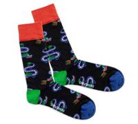 DillySocks Bunte Socken, Bio Baumwolle, Dragon Year 36-40