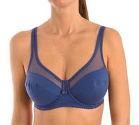 Dim Bh Komfort Bügel Generous Bio-Baumwolle Damen x1, Blue, 80B