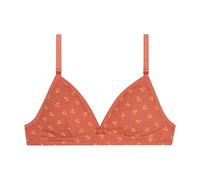 Dim Bh Les Pockets Ohne Bügel Aus Baumwolle Komfort Weich Mädchen x1, Braun/Orange, 55A