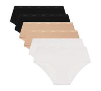 DIM Boxer Damen 6er Pack | Les Pockets Ecodim Bequeme und weiche Baumwolle | Unsichtbarer Bund | Extra flache Verarbeitung | Mehrfarbig