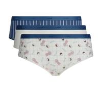 DIM Boxer Damen Les Pockets Baumwolle Farben & Muster x3