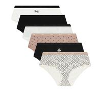 DIM Boxer Femme Les Pockets Coton Stretch Colorés x6