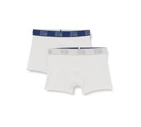 Dim Boxershorts für Jungen aus Bio-Baumwolle x2 Grau Blau 12 Jahre
