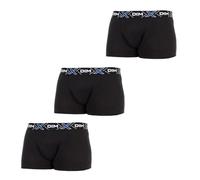 Dim Boxershorts x-Temp Aus Baumwolle Atmungsaktiv Herren x3 Black 4