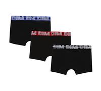 Dim - Bekleidung Coton Stretch Boxers X3 Garçon - Schwarz - Größe 4A - 5A