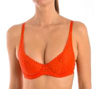 Dim Bügel-Spitzen-BH Daily Dentelle für jeden Tag Damen x1, Rot, 75D