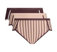 DIM Damen - Baumwoll-Shorty 3er-Pack, bequem und weich | Atmungsaktiver Shorty mit niedriger Taille | Alltagsunterwäsche | Zusammenarbeit mit INES DE LA FRESSANGE