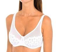 Großzügiger Bügel-BH mit Broderie 00ASD für Damen EU 85B /UK 38B