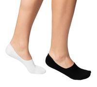 DIM Damen Füßlinge aus Baumwolle 2er Pack 39|40|41|42 2 Stk.