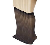 Dim Damen Kniestrümpfe Ecodim Maxi Resistance x12 Schwarz Einheitsgröße