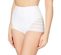 Dim Damen Slip Hohe Taille Diam's Control Medium Flacher Bauch-Effekt x1 Weiß L