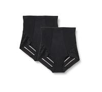 Dim Damen Slip Hohe Taille Diam's Control Medium x2 Schwarz M