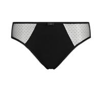 Dim Damen Slip Nahtlos Generous Bio-Baumwolle x1 Schwarz XXS