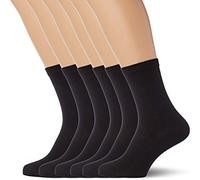Dim Damen Socken aus strapazierfähiger Baumwolle mit verstärkter Ferse/Spitze x6