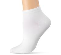 Dim Damen Socken Kurz Skin Effekt Zweite Haut x2 Weiß Einheitsgröße