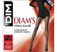 Dim Damen Strumpfhose Galbe Diams Voile, Gr. Medium (Herstellergröße: 2), Braun